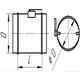 ДРОССЕЛЬ-КЛАПАН КРУГЛОГО СЕЧЕНИЯ ВКДК